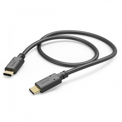 Hama Cable usb-c-usb-c Черный