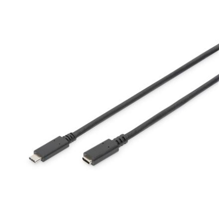 Digitus | USB Type-C Extension Cable | AK-300210-020-S | USB-C to USB-C USB Female 2.0 (Type C) | USB Male 2.0 (Type C) Digitus | USB Type-C Extension Cable | AK-300210-020-S | USB-C to USB-C USB Female 2.0 (Type C) | USB Male 2.0 (Type C)