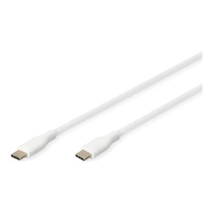 Digitus Silicone Connection Cable | AK-300341-020-W | USB-C to USB-C Digitus Silicone Connection Cable | AK-300341-020-W | USB-C to USB-C