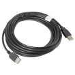Lanberg Lanberg USB-A 2.0 Cable, 5 m | CA-USBE-10CC-0050-BK | USB Type-A to USB Type-A