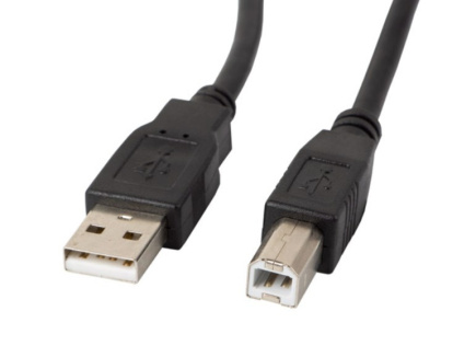 Lanberg Cable USB 2.0 AM-BM 3M Black