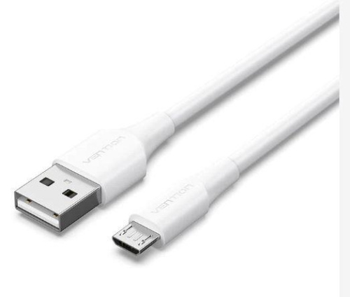 CABLE USB2.0 TO MICRO-B/2M Valge CTIWH VENTION