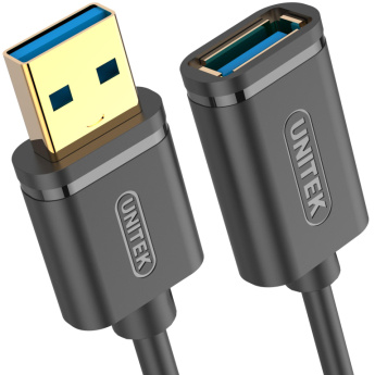 Unitek Y-C458GBK - USB extension cable - USB Type A (M) to USB Type A (F) - USB 3.0 - 1.5 m - black 