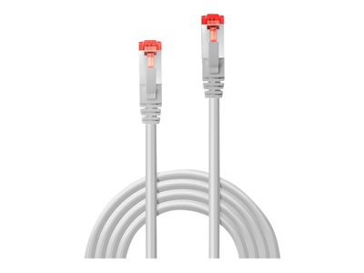 Lindy - Patch cable - RJ-45 (M) to RJ-45 (M) - 3 m - SFTP, PiMF - CAT 6e - molded, snagless, stranded, white