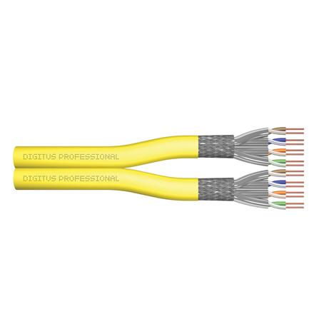 Digitus | Cat 7A S/FTP, installation cable, duplex, Dca-s1a d1 a1 | DK-1743-A-VH-D-5 DK-1743-A-VH-D-5