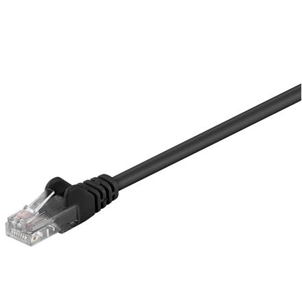 Goobay | CAT 5e patch cable, U/UTP | 68647 | Black 68647