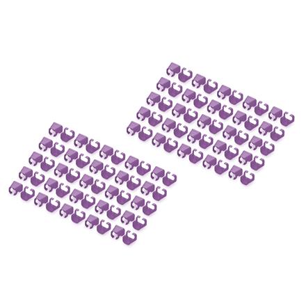 Digitus | Color clips for Patch cable | A-CC-VI | Violet A-CC-VI