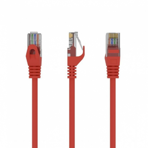 PATCH CABLE CAT6 UTP 3M/RED PP6U-3M/R GEMBIRD