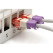 Digitus | Color clips for Patch cable | A-CC-VI | Violet A-CC-VI