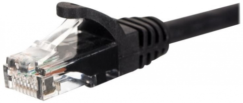  NETRACK BZPAT0256K Netrack patch cable RJ45, snagless boot, Cat 6 UTP, 0.25m black 