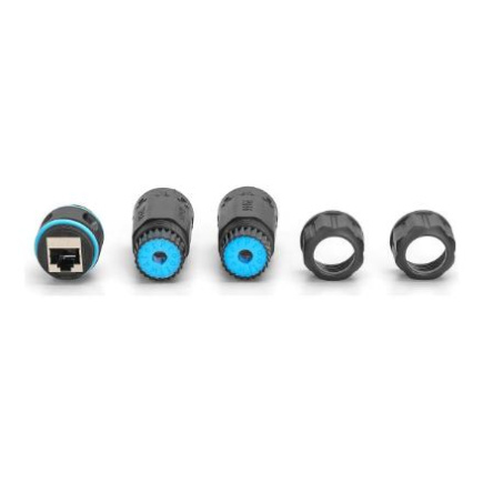 Digitus CAT 6A Outdoor Connection, protection class IP68, RJ45 to RJ45 connection | DN-93905-OD DN-93905-OD