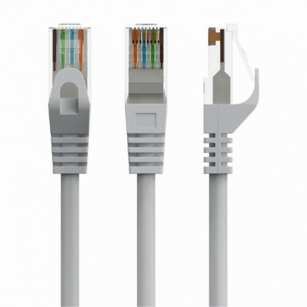 PATCH CABLE CAT6 UTP 1.5M PP6U-1.5M Grey GEMBIRD