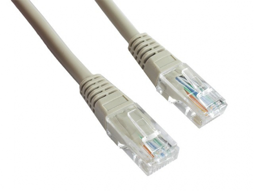 Gembird Patch cord category 5e flooded shell 50M gray
