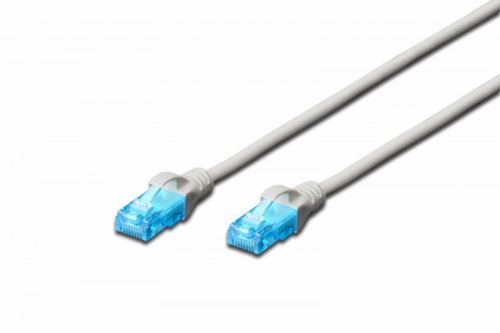 Digitus Patch cord U/UTP kat.5e PVC 20m gray