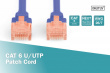 Digitus Patch cord U/UTP kat.6 PVC 3m blue