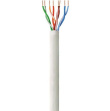 Techly UTP Cat6 bulk cable 4x2 solid copper 305m gray