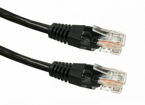 TB Cable Patchcord cat. 5e RJ45 UTP 1m black