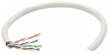 Intellinet Intellinet UTP solid cable 4x2 cat. 5e. cord CCA 305m gray