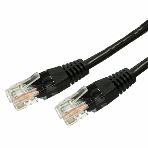 TB Cable Patchcord cat.5e RJ45 UTP 7,5m. black