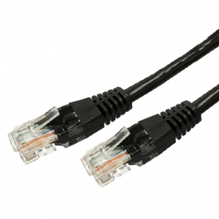 TB Cable Patchcord cat.6 RJ45 UTP 7,5m. black