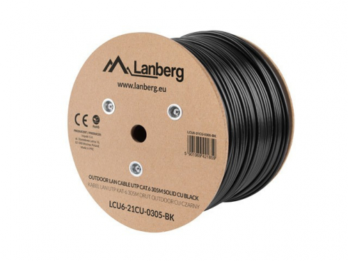 Lanberg Cable UTP Cat.6 CU 305 m wire outdoor