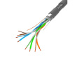 Lanberg Cable SFTP cat.5e 305m wire CU LCS5-11CU-0305-S grey