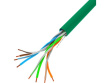 Lanberg Cable UTP Cat.5e wire CU LCU5-12CU-0305-G green