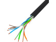 Lanberg Cable LAN UTP 100Mb/s 305m wire cca black