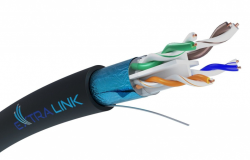 Extralink Network cable CAT6 FTP external 305M