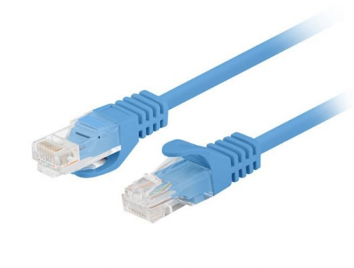 Lanberg Patchcord cat.5e UTP 3m blue 10-pack PCU5-20CC-030