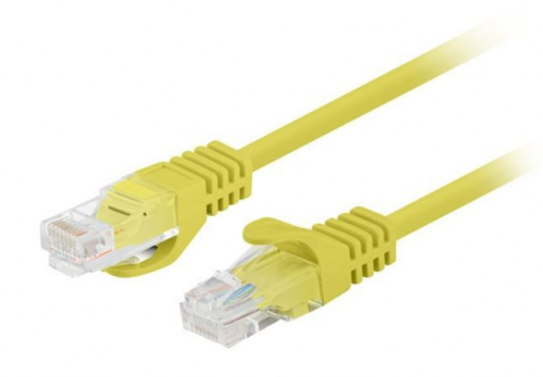Lanberg Patchcord cat.5e UTP 3m yellow 10-pack PCU5-20CC-030