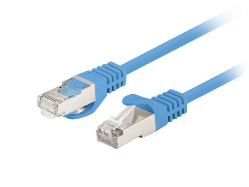 Lanberg Patchcord cat.6 FTP 1M 10-pack fluke passed blue