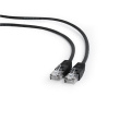 Cablexpert | Patch cord | PP12-0.5M/BK | Black PP12-0.5M/BK