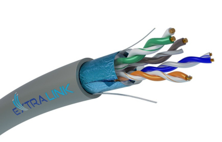 Extralink Cable CAT5E FTP(F/UTP) indoor twisted 305m