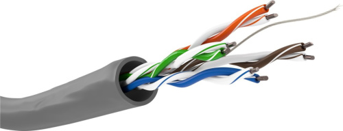 Goobay CAT 5e Network Cable, U/UTP, grey, 305m