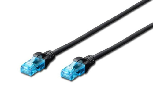 Digitus CAT 5e U-UTP patch cable 0,25m black