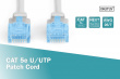 Digitus Patch cord U/UTP kat.5ePVC 5,0m grey