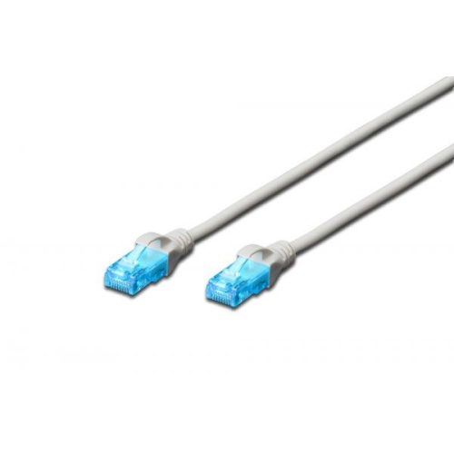 Digitus Patch cord U/UTP kat.5e PVC 25m gray