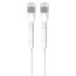 Extralink Patchcord cat.6 U/FTP 1Gbps copper twisted pair network cable, broken tip 10m white
