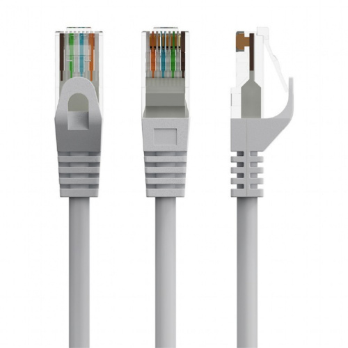 Gembird Patchcord cat.6 copper UTP 1m grey