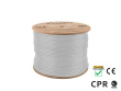 Lanberg Cable LAN UFTP Cat-6A 305M wire CU LSZH CPR+ fluke passed, grey