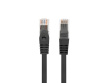 Lanberg Patchcord cat.6 UTP LSZH CU 0.5m black fluke passed