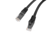 Lanberg Patchcord cat.6 UTP LSZH CU 0.5m black fluke passed