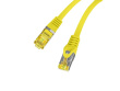 Lanberg Patchcord kat.6a S/FTP CU 0.25m PCF6A-10CU-0025-Y