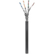 Goobay 77624 CAT 6 outdoor network cable, S/FTP (PiMF), black, 100m. | Goobay 77624