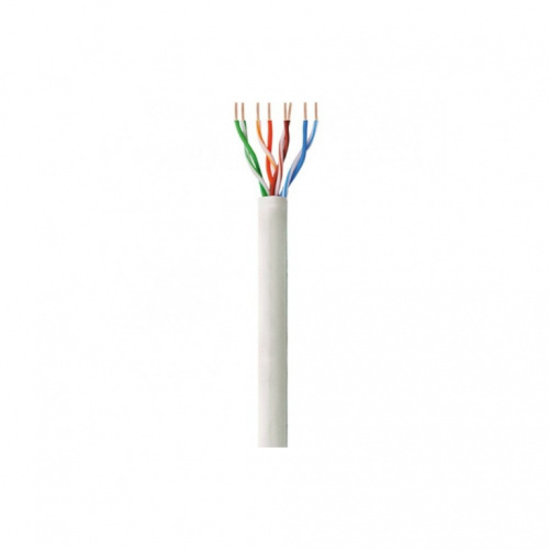 Techly Cable installation CAT5e UTP 4x2 wire CCA 305m gray