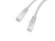 Lanberg Patchcord cat.6 UTP LSZH CU 3m grey fluke passed
