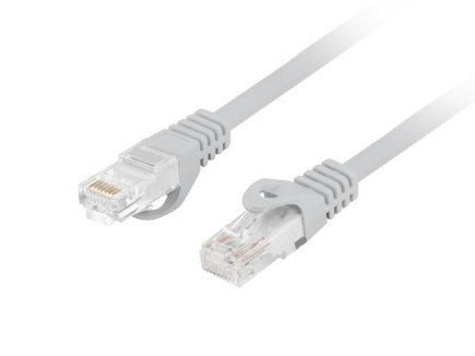Lanberg Patchcord cat.6 UTP LSZH CU 3m grey fluke passed