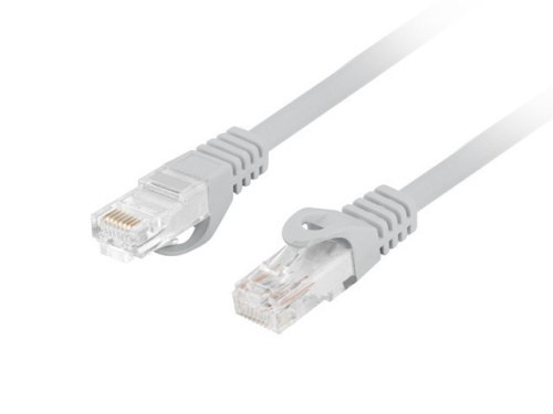 Lanberg Patchcord cat.6 UTP LSZH CU 3m grey fluke passed