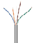 Gembird UTP solid gray cable, cat. 5E, AWG 24 CCA, 1000 ft